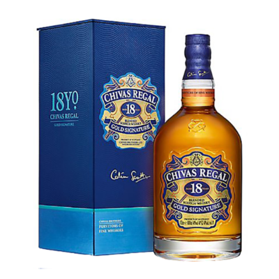 Chivas Regal 18 Year Old Gold Signature